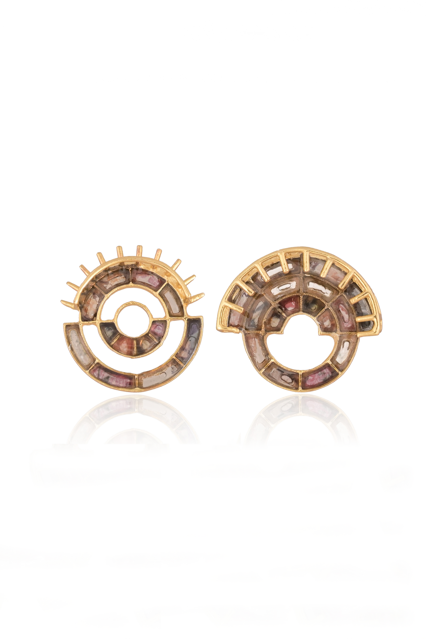 Mismatch Studs (Illustrated Stone)