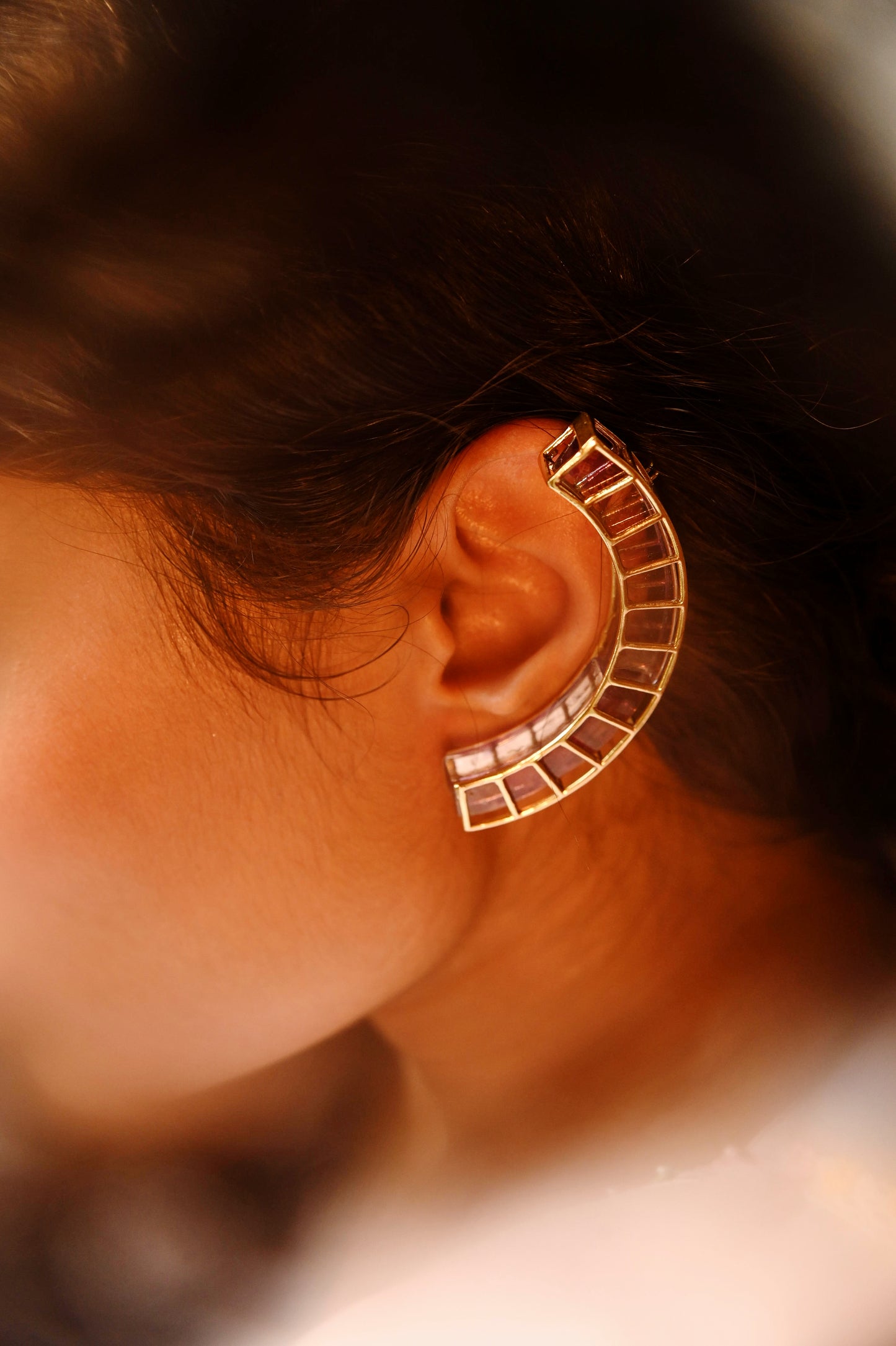 Aura Earcuff (Illustrated Stone)